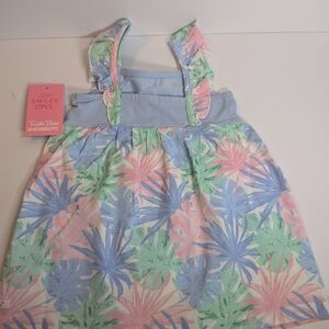 RuffleButts Tropical‎ Print Dress